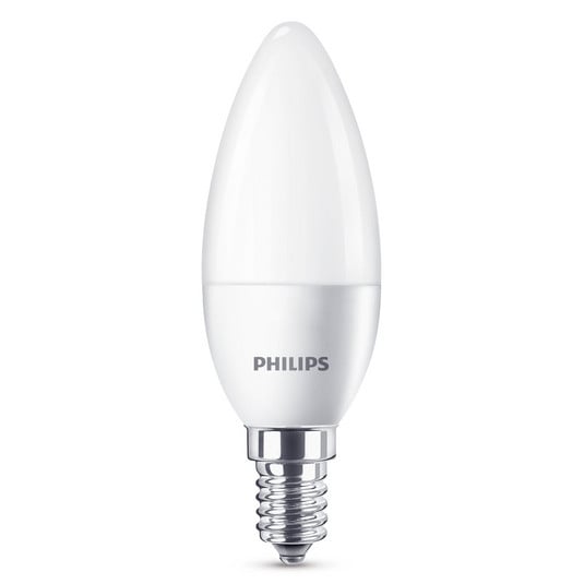 Philips E14 4,3W 840 żarówka świeca LED matowa