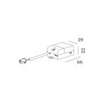 WEVER & DUCRÉ driver LED 350 mA 6 W, 8,6 - 18 V à intensité variable
