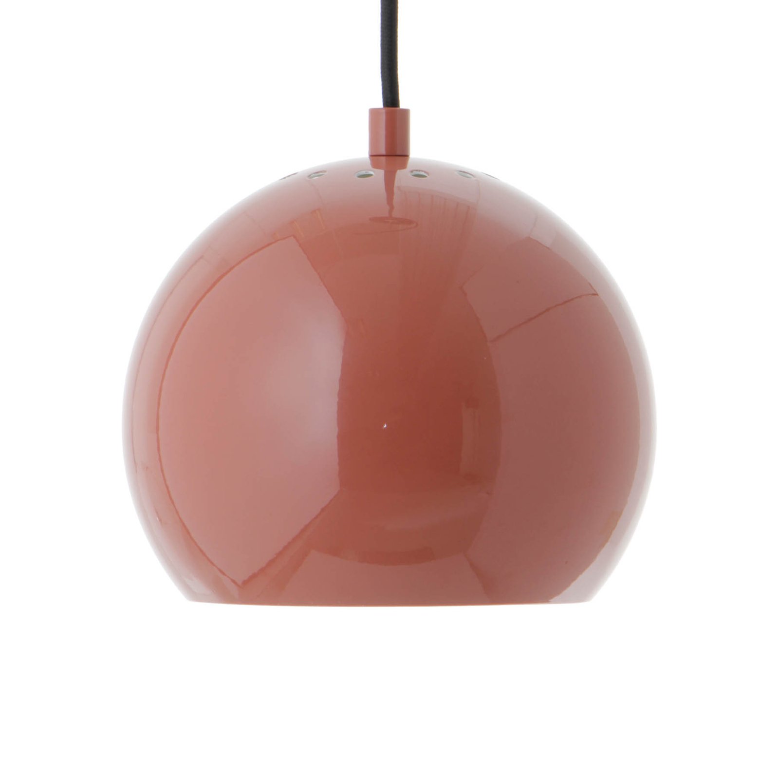 Ball Taklampa Glossy Red - Frandsen
