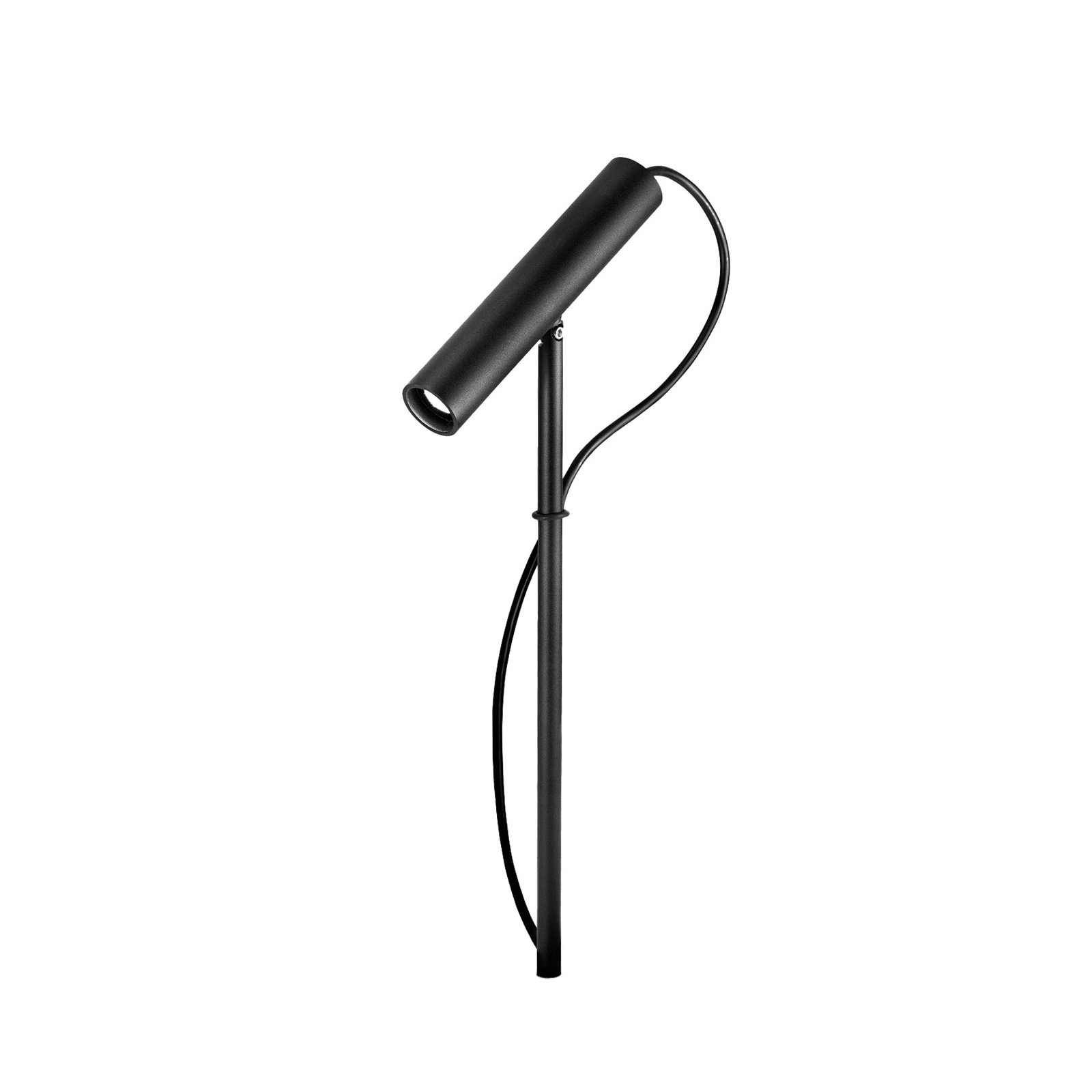 EGG DLS reflector cu vârf de sol Înălțime Stick 70 cm negru 3.000 K