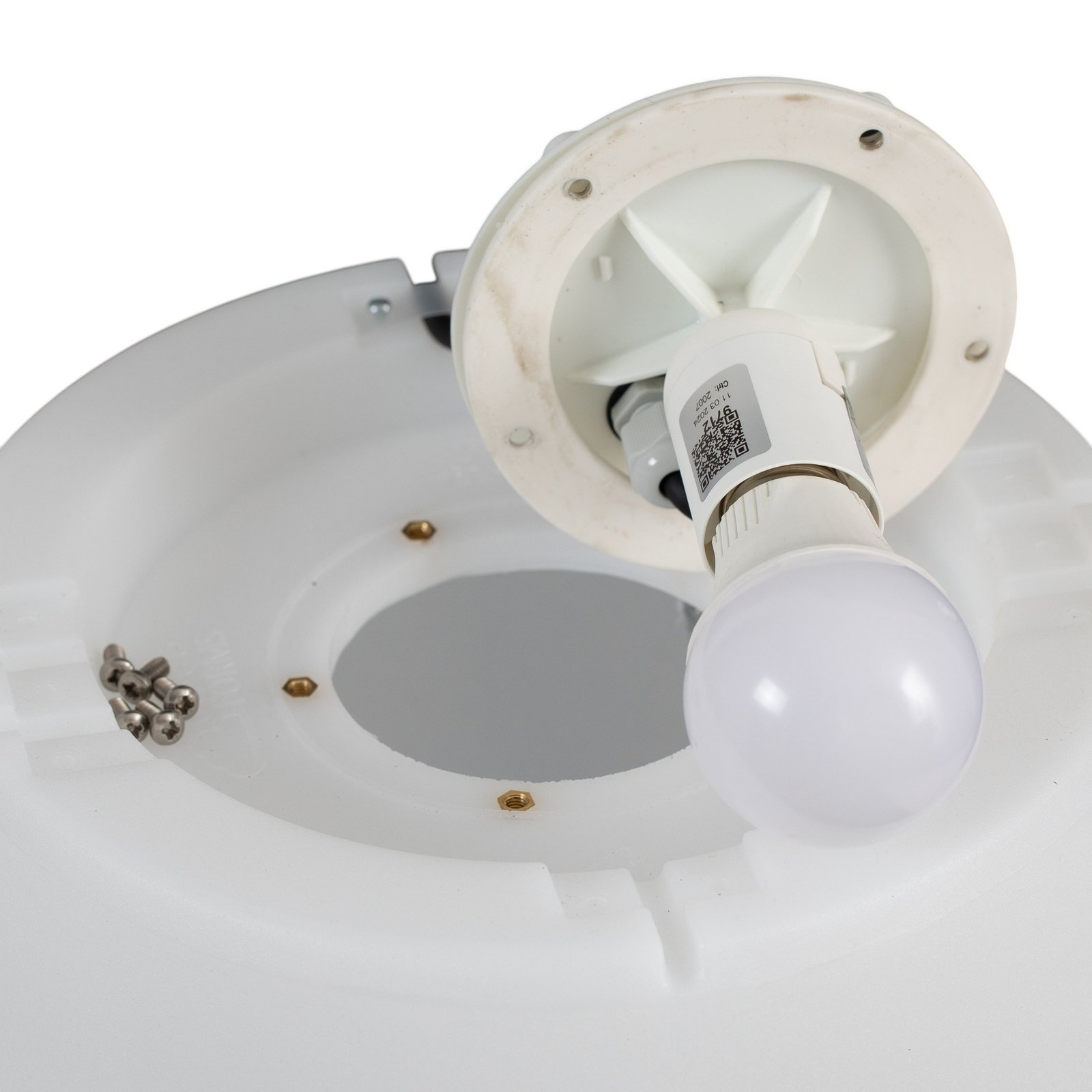 Dekorationsleuchte Flowerpot M mit Stecker