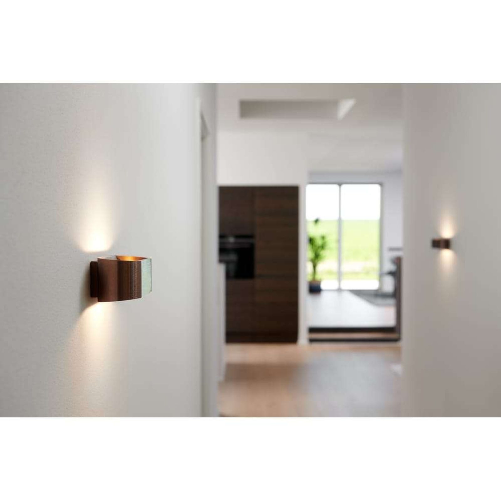 Aura W1 Aplique de Pared 2700/3000K Black - LIGHT-POINT