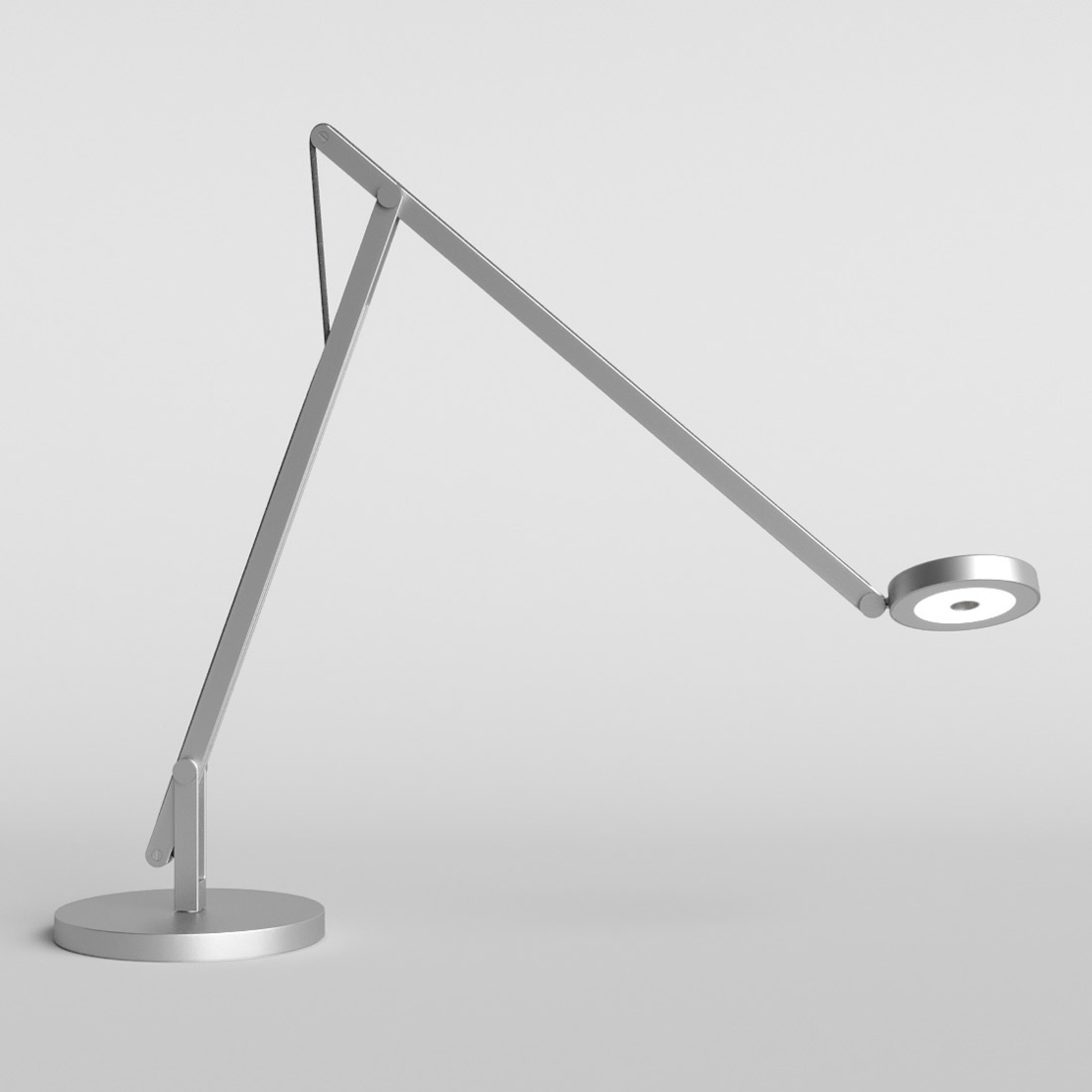 Rotaliana String T1 LED table lamp silver, silver