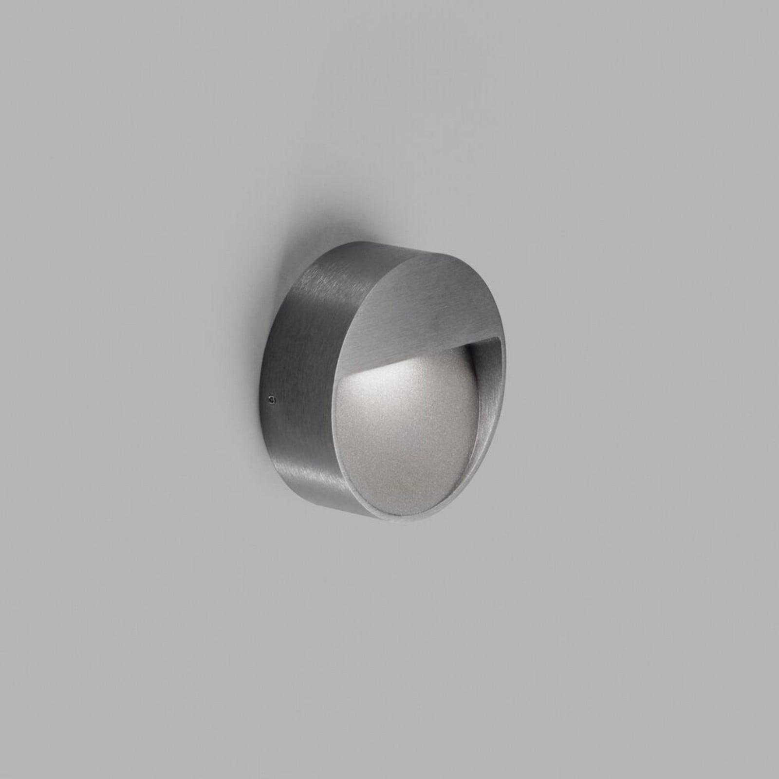 Serious 1 Wandleuchte IP54 2700K Titanium LIGHT-POINT - Terrasse - Aluminium