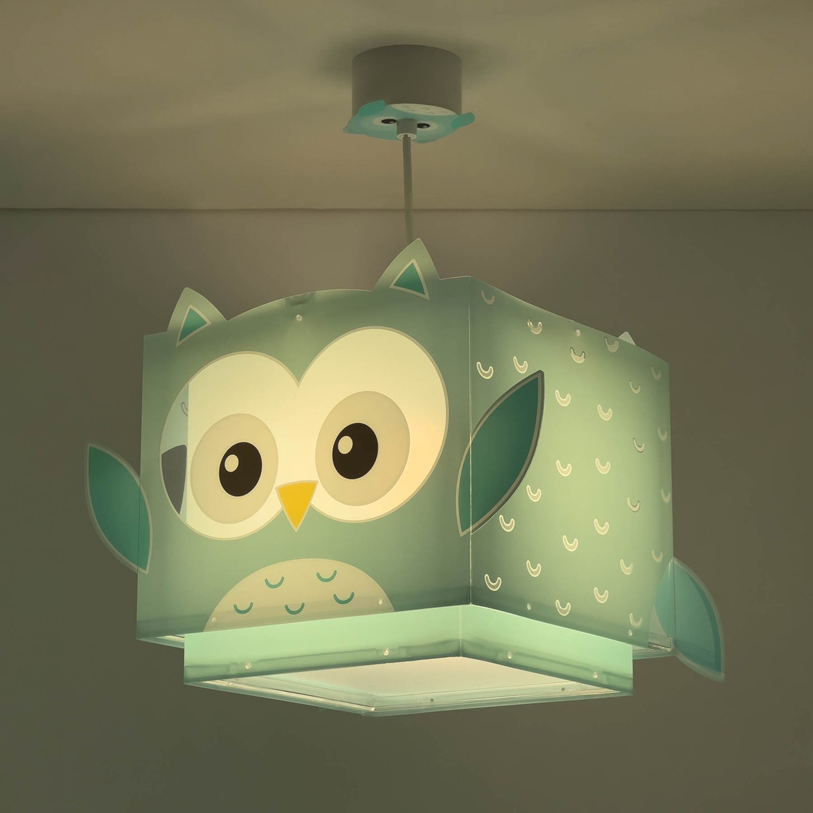 Dalber Little Owl kinder-hanglamp met uilenmotief