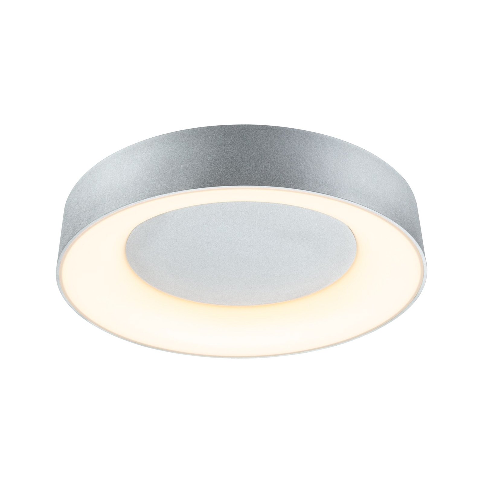 Casca Plafoniera LED IP44 2100lm Bianco/Alluminio opaco - Paulmann