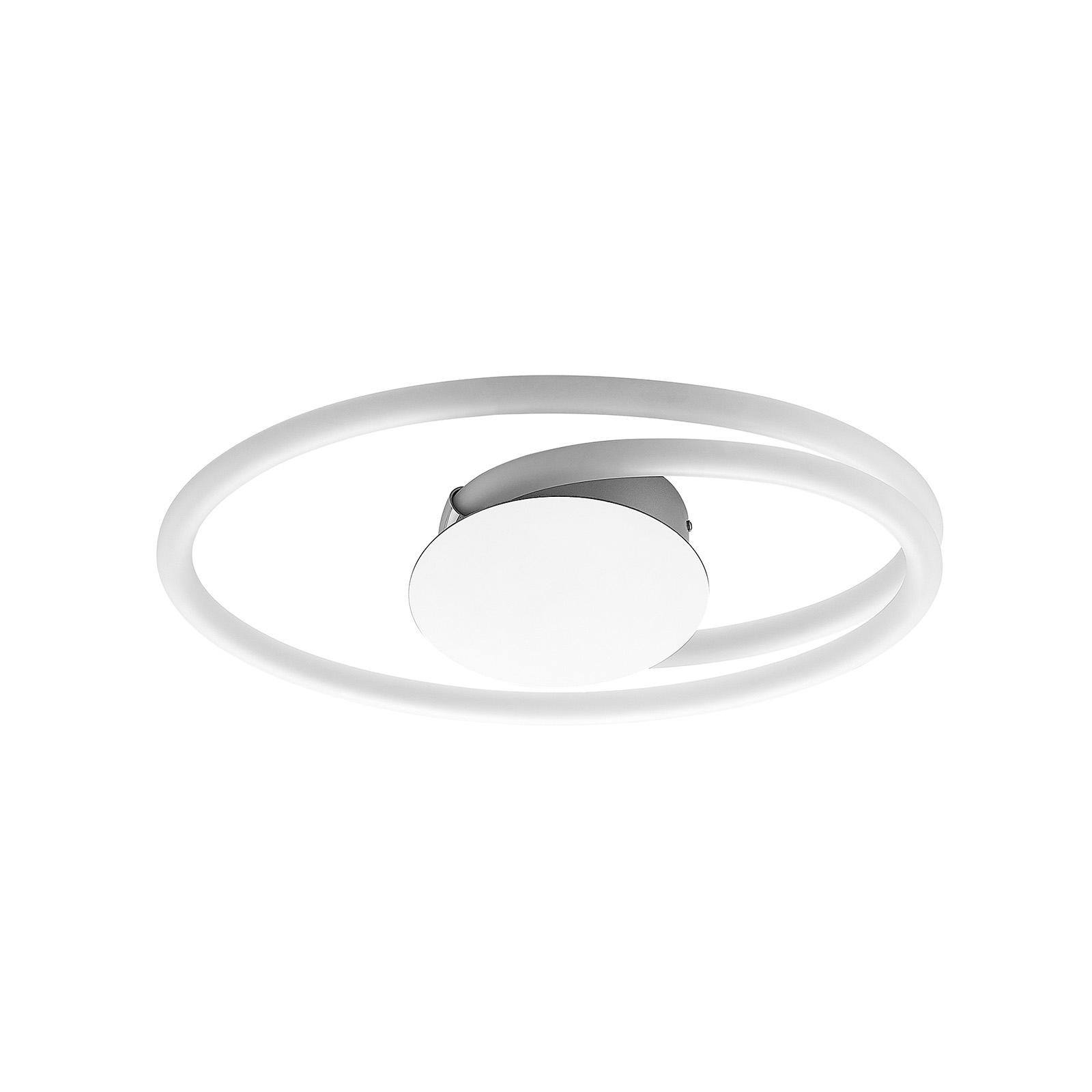 Lucande Ovala stropné LED svietidlo, 53 cm