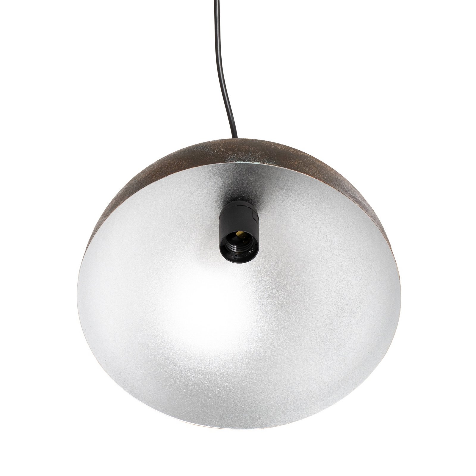 Hengelampe Kure, svartbrun, metall, Ø 30 cm, E27 Hengelampe Kure, svartbrun, metall, Ø 30 cm, E27