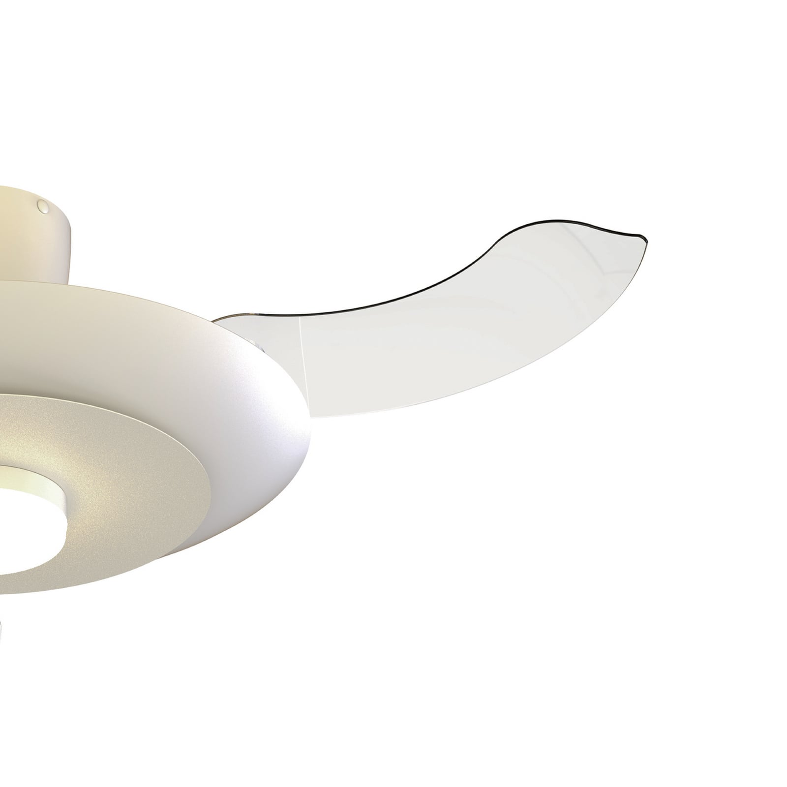 LED plafondventilator Kyoto wit DC stil CCT 106 cm - Mantra