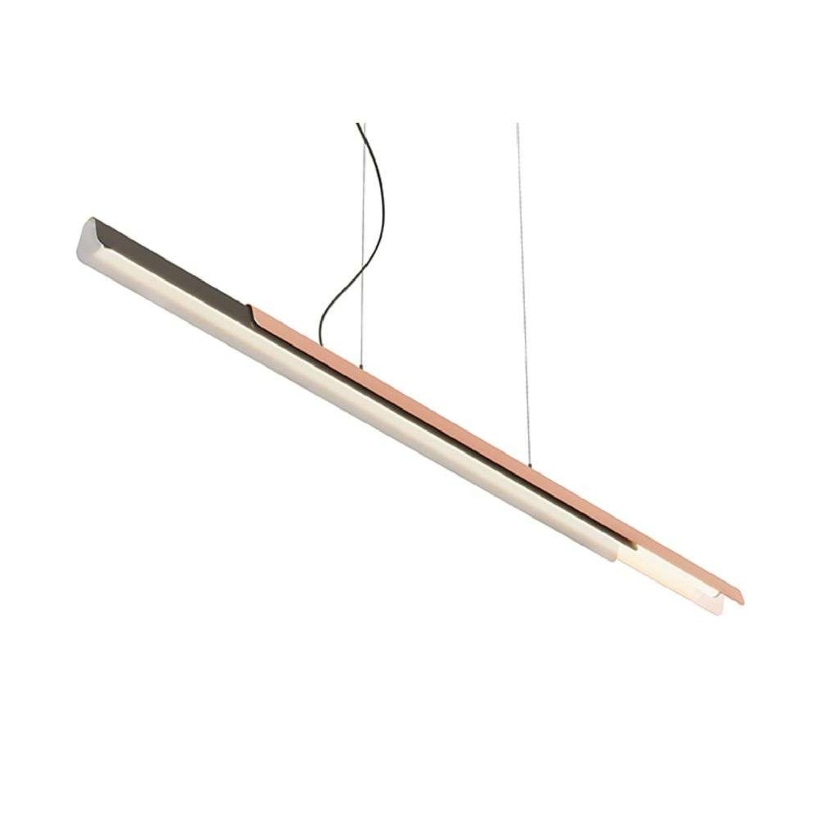 Dala Linear Taklampa 3000K Dark Grey/Copper - KDLN