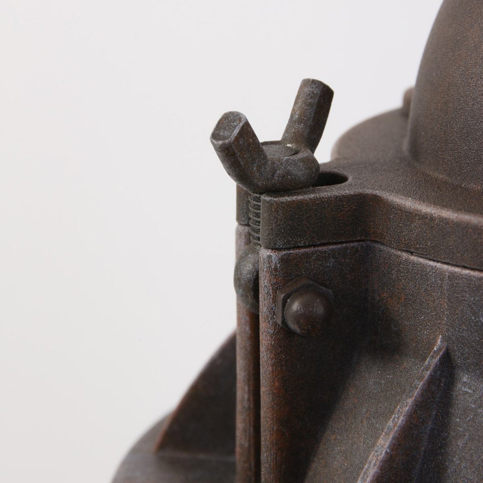 Hängeleuchte Ebbe, braun, Metall, Glas, E27