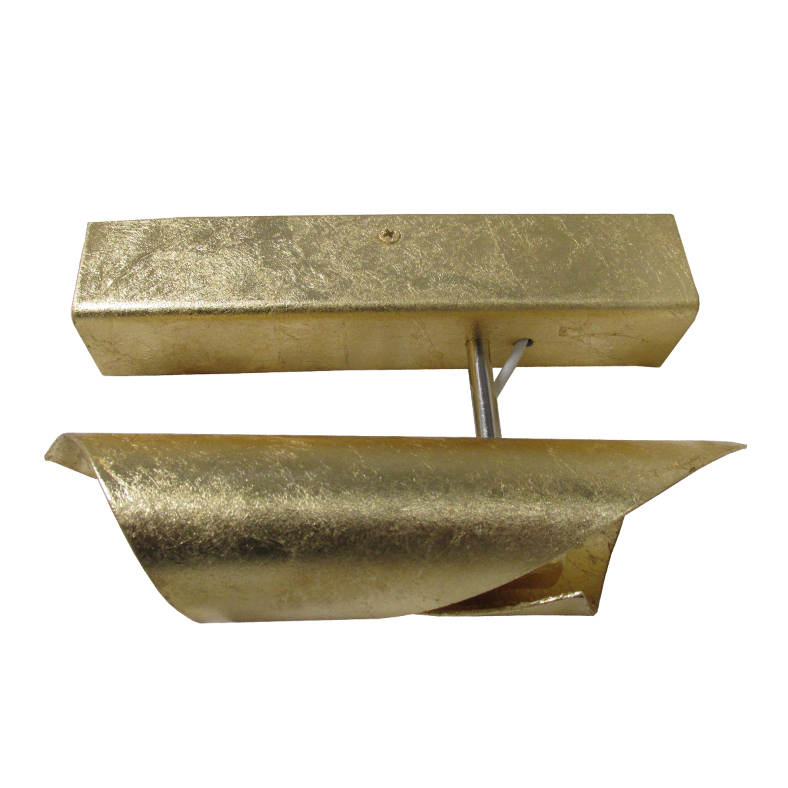 Knikerboker Hué LED wall light 16 cm gold leaf, for Living / Dining Room, steel, gold leaf, 1.5 W, energy efficiency: A+, H: 16 cm