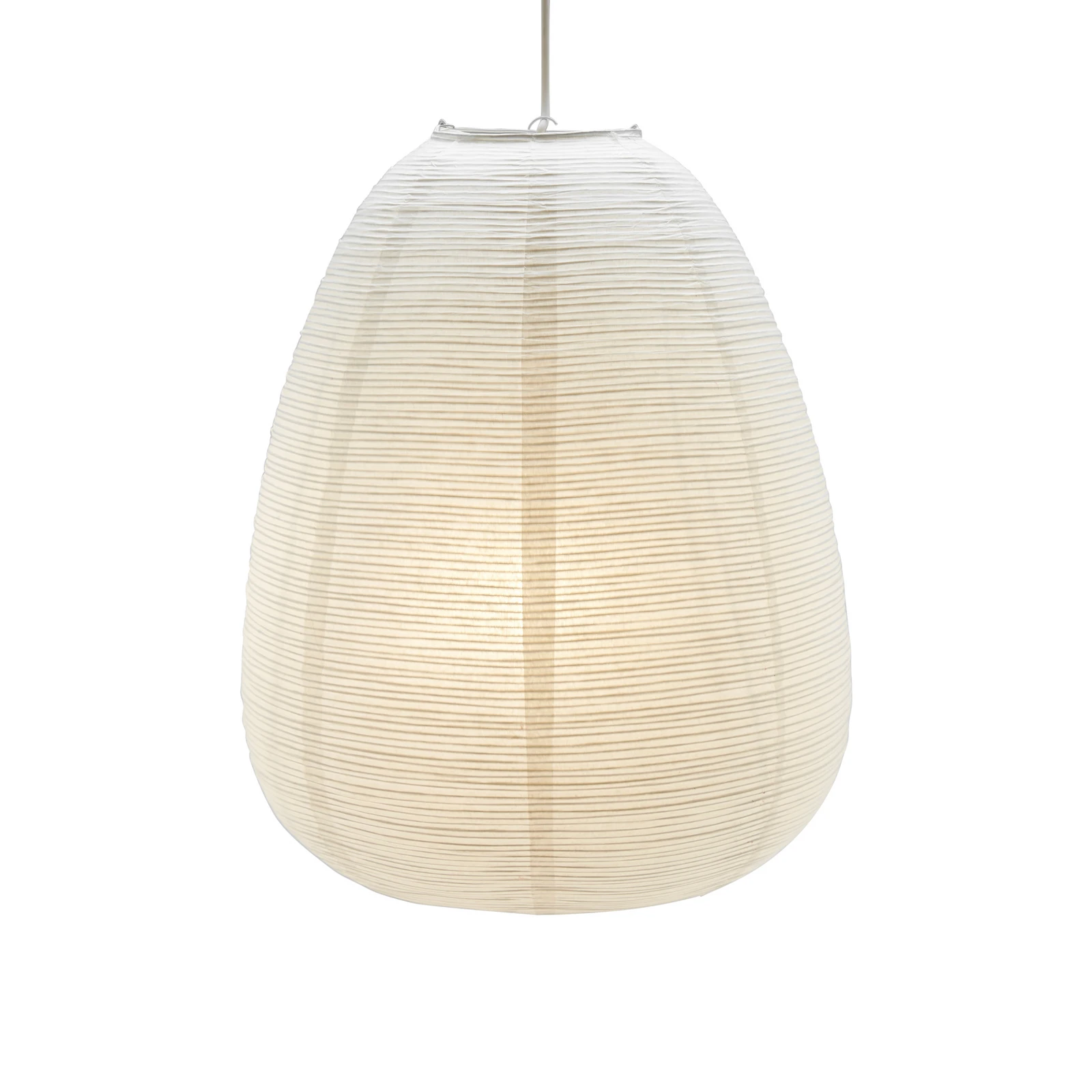 PR Home Suspension Maki, blanc, papier, Ø 43 cm, E27