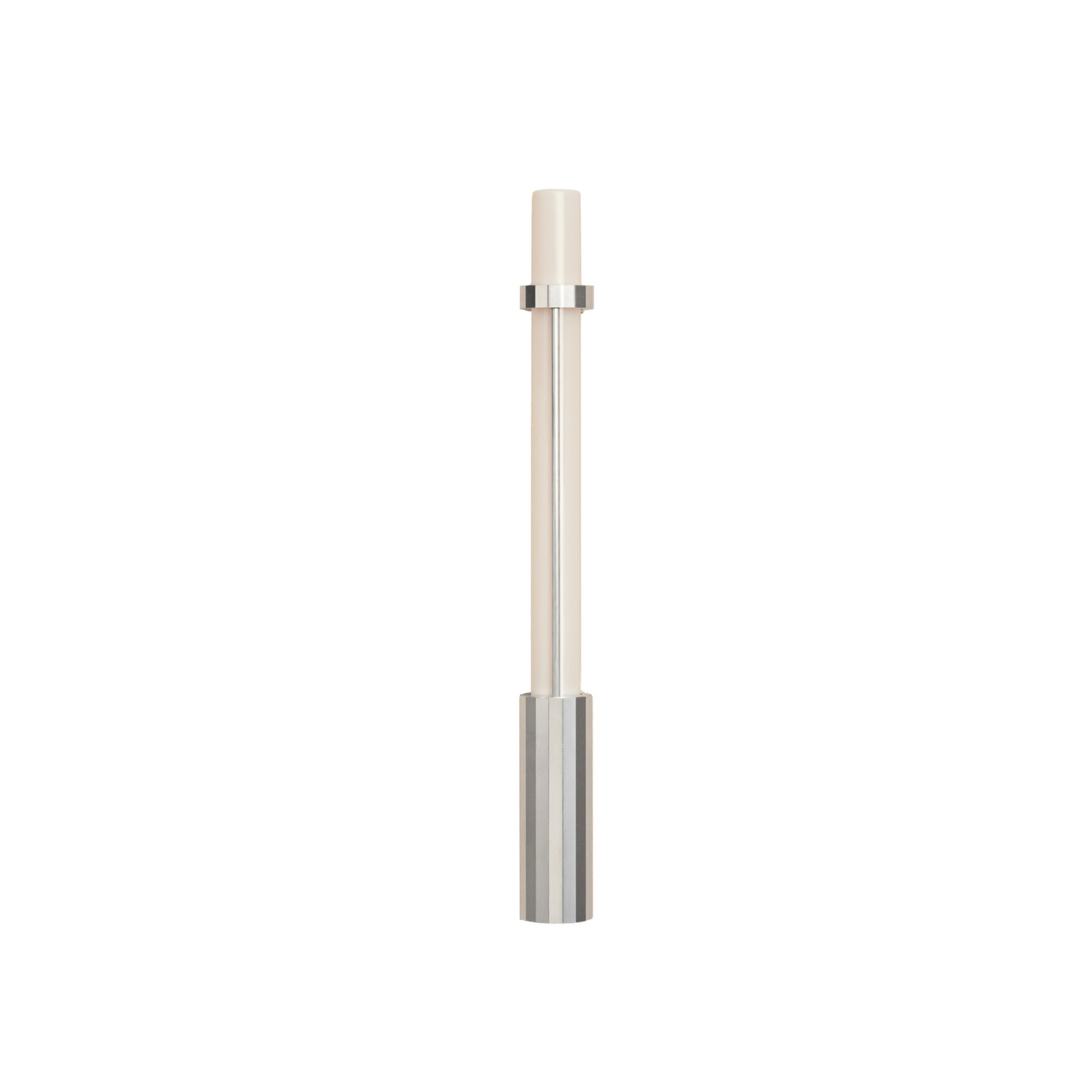 Applique murale LED « In Fine », argent, hauteur 65 cm, IP65 - DCW