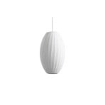 Nelson Cigar Crisscross Bubble Lampada a Sospensione M Off-White - Herman Miller