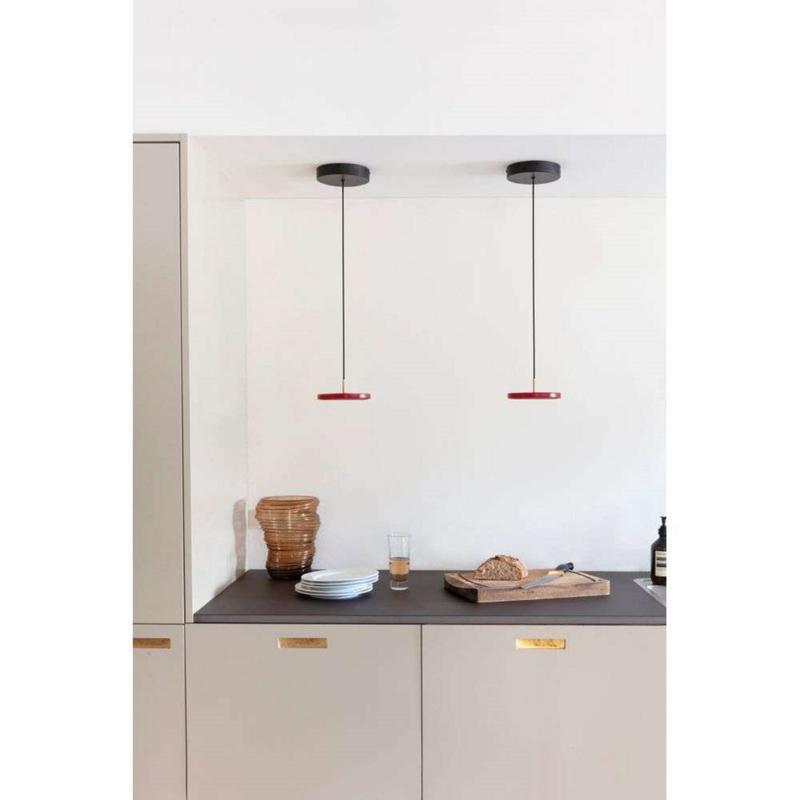 Asteria Micro Lustră Pendul Ruby Red - UMAGE