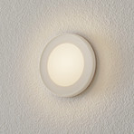 BEGA Accenta LED-Wandeinbaulampe rund, Außenring