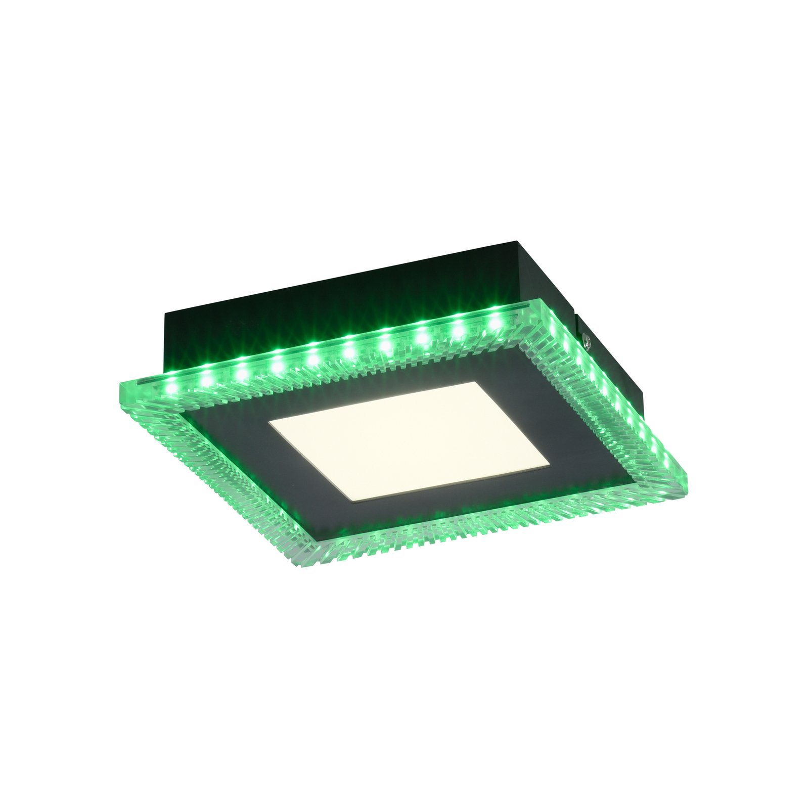 LED stropní Acri CCT RGB dálkové ovládání 20x20cm