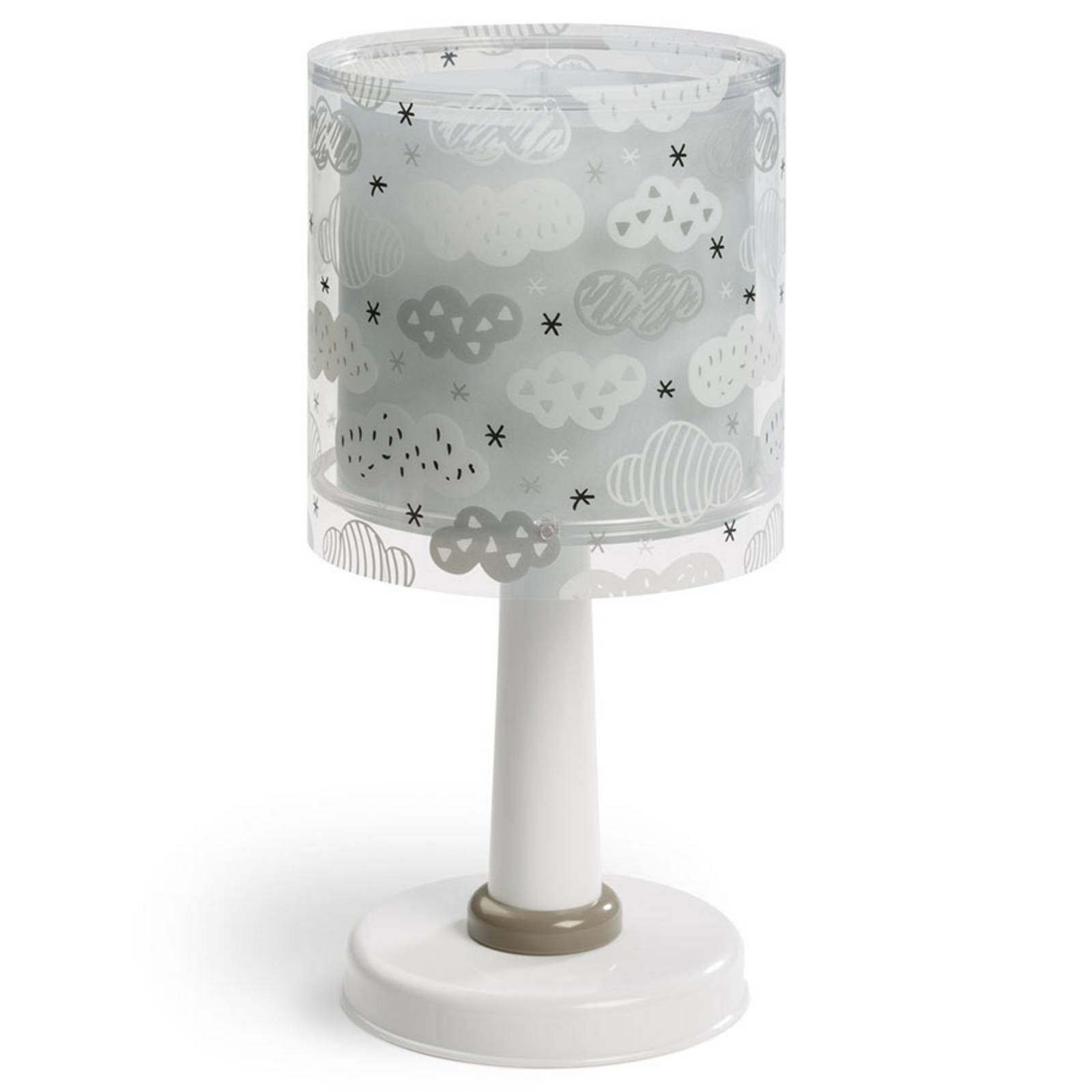  Dalber Dalber Clouds Table Lamp For A Child’s Room, Grey 