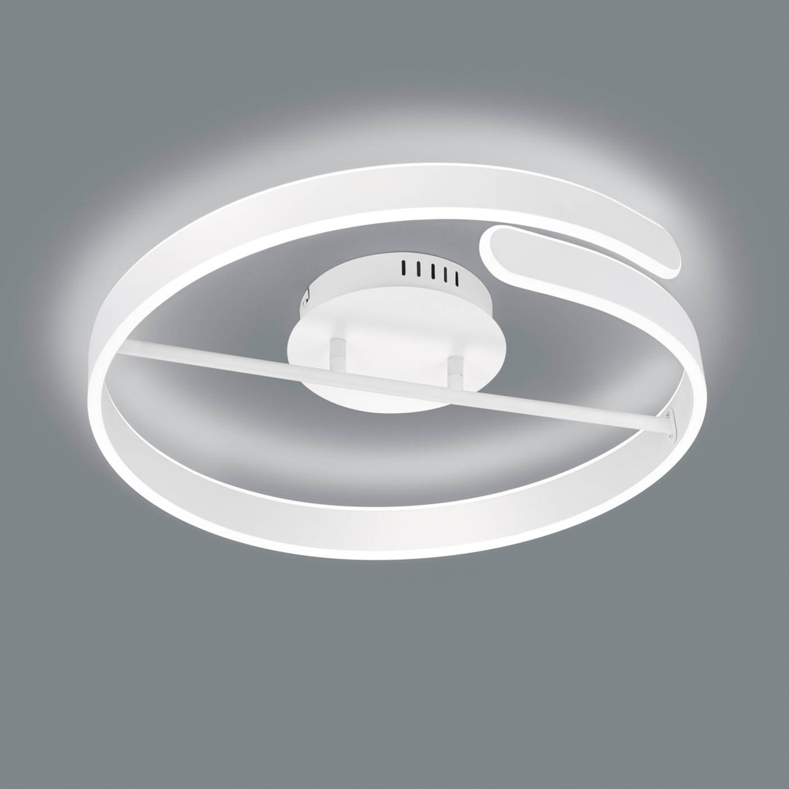 Parma LED ceiling light, switch dim, 37 W, 4000 K