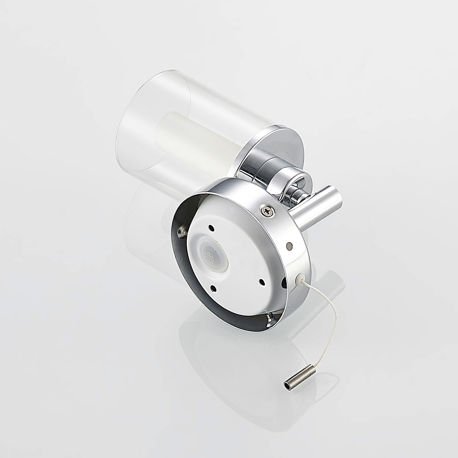 Vinza Wandleuchte Chrome/Clear - Lindby