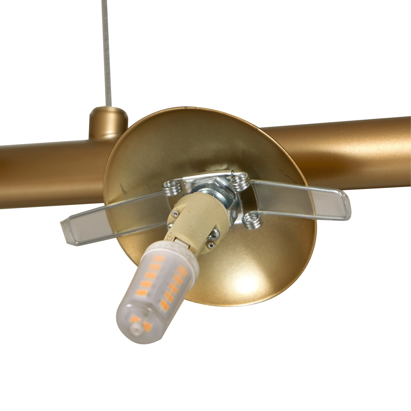Isandro 7 Pendant Gold/Opal - Lucande