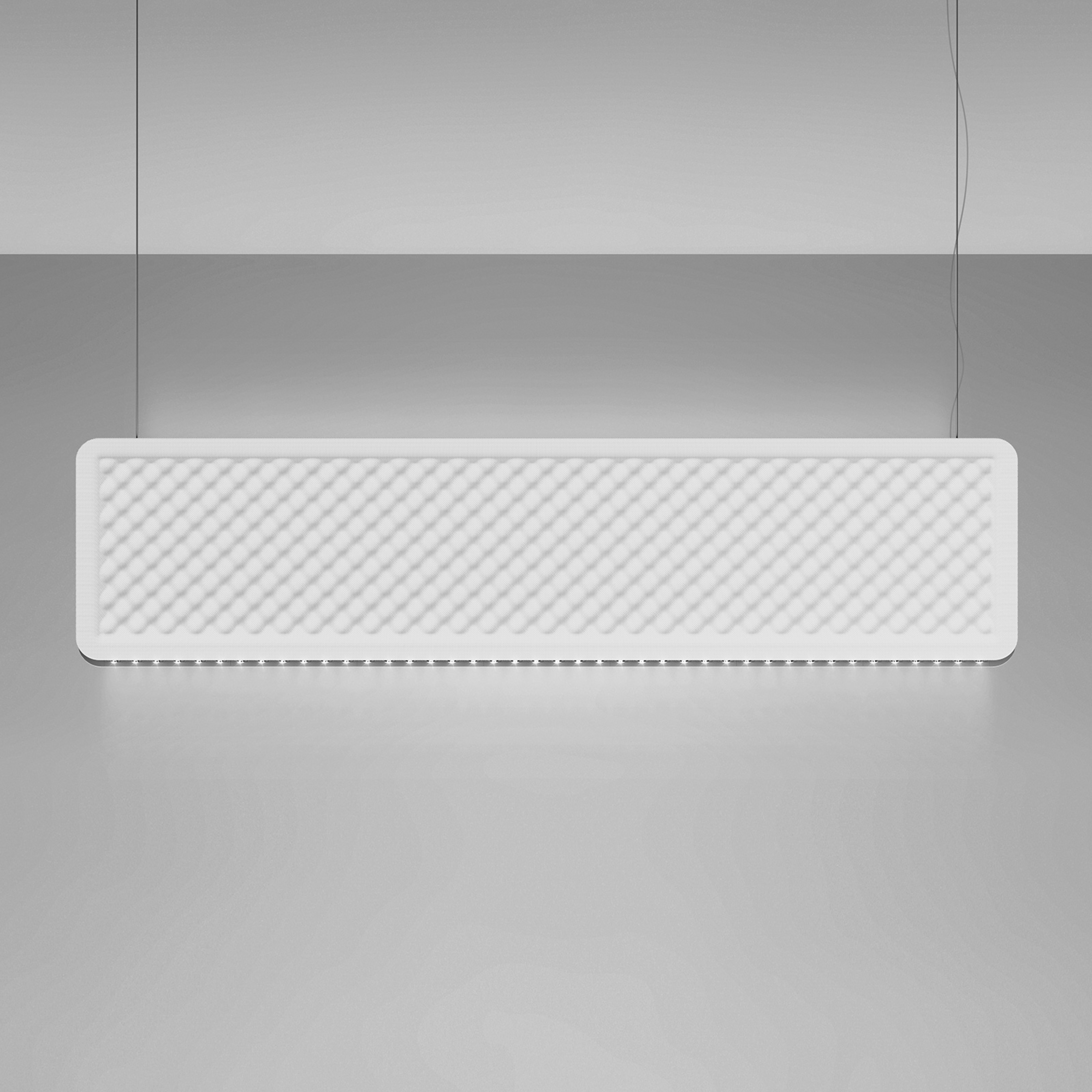 Artemide Eggboard Baffle Up/Down 160cm 4.000K weiß