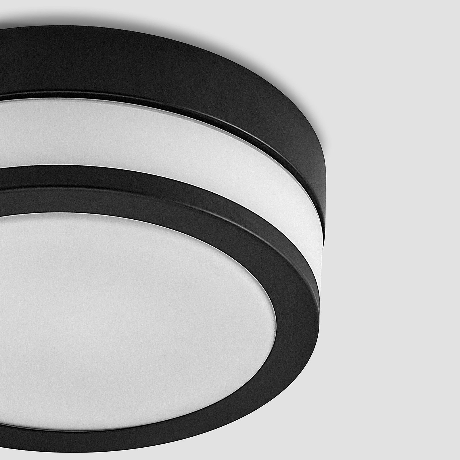 Flavi Plafonnier Ø23 Black/White - Lindby
