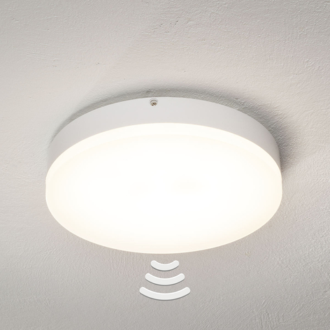 Naxo LED-taklampe med sensor, 3 000 K, IP44