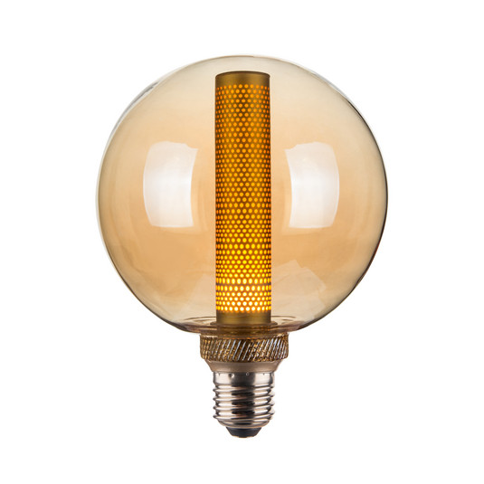 Colors Core LED lamp G125, E27, amber, 2.200 K, 3 W - Halo Design