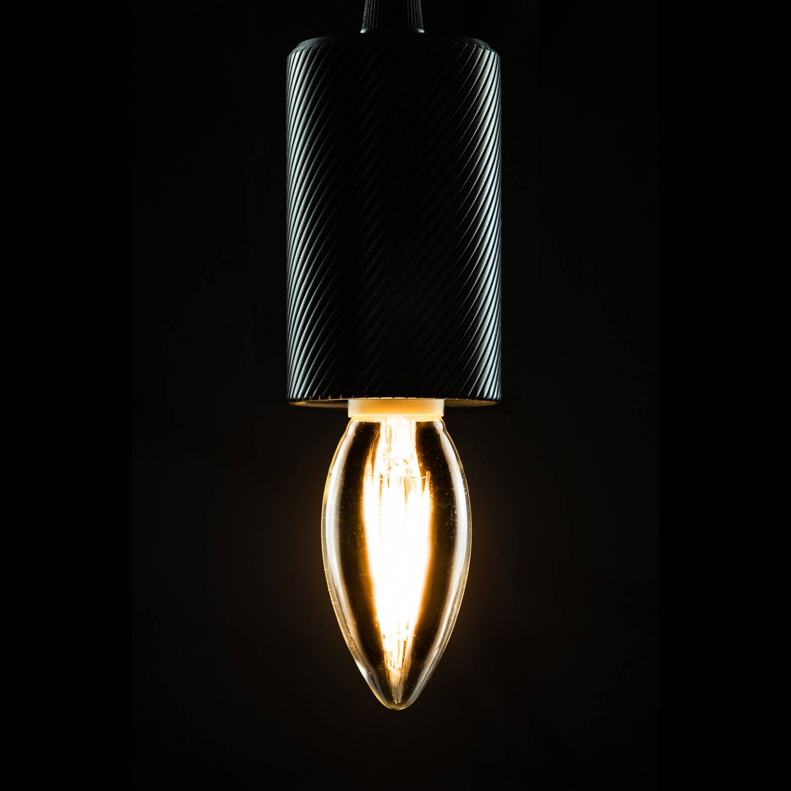 SEGULA-LED-kynttilä GU10 3W filamentti dim 2200K