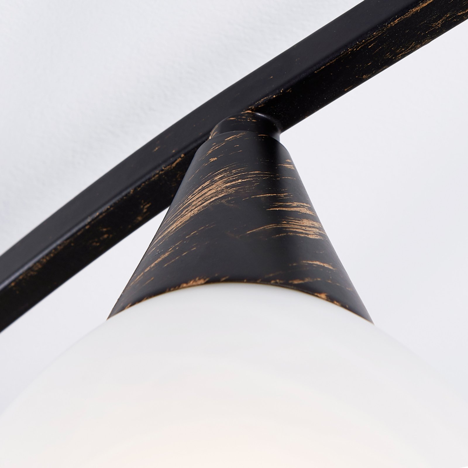Della 5 Plafond Black/Opal - Lindby
