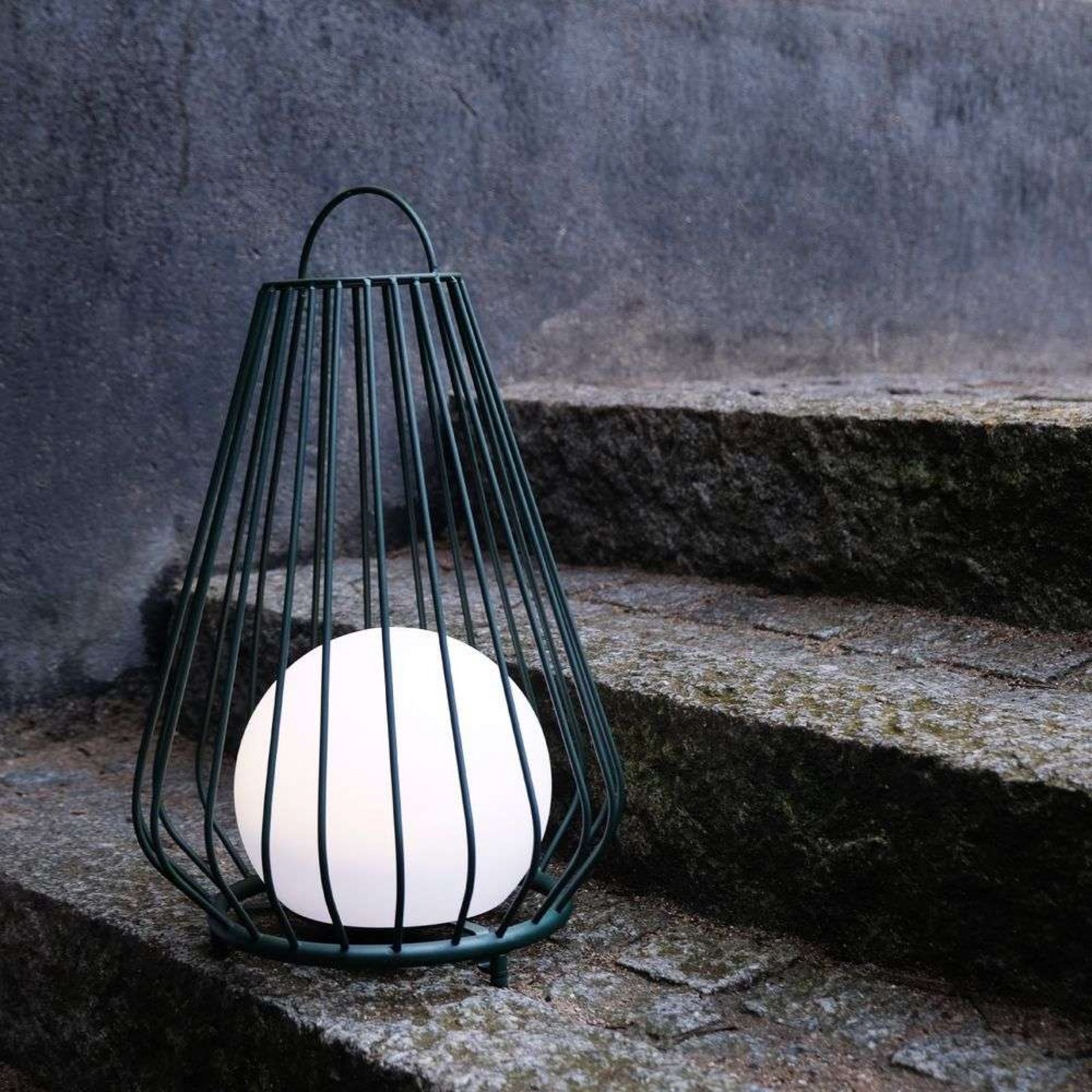 Evesham Outdoor Lantern Large Green - DybergLarsen