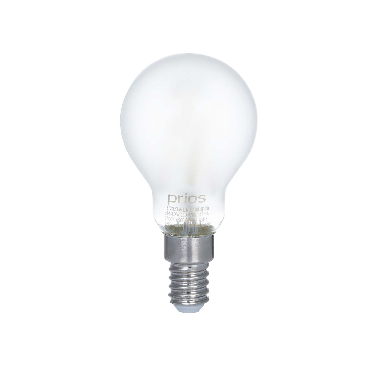 Smart LED-E14 pisara 4,2W WLAN matta tunable white