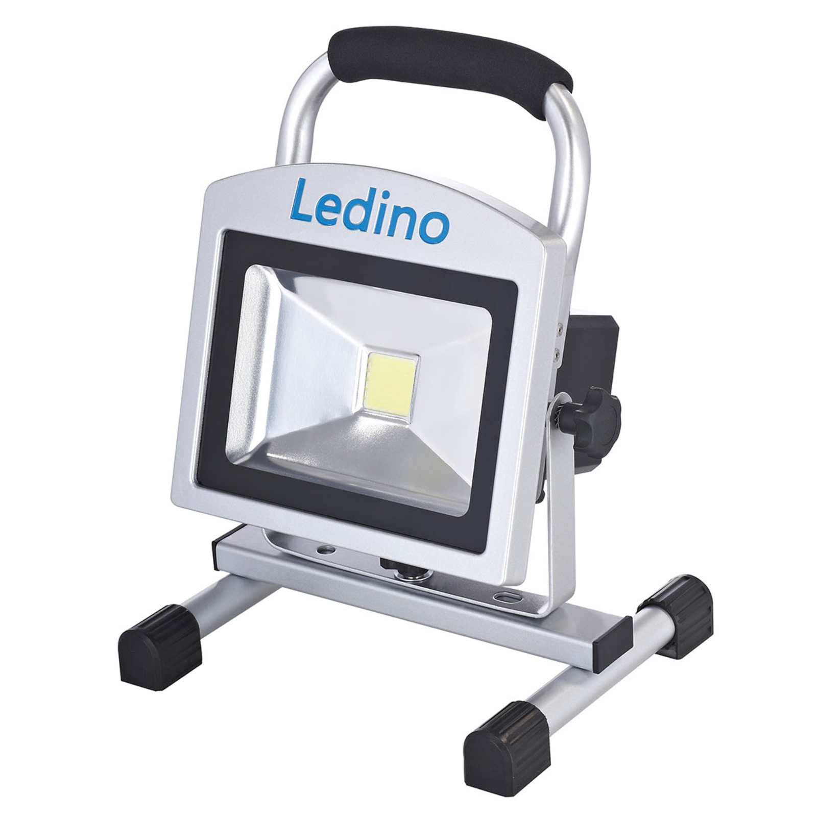 Ledino Köpenick 209 - LED-battery spotlight 20 W, die-cast aluminium, plastic, glass, 20 W, energy efficiency: A+, L: 21 cm, W: 18 cm, H: 29 cm