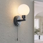 Lindby Zaniba wall light, black