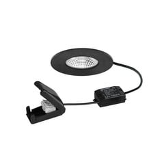 BRUMBERG foco LED BB20 IP65 caja de conexiones on/off negro mate