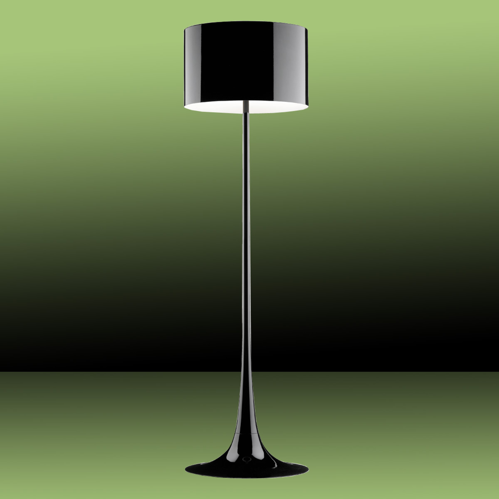 Spun Light Floor Lamp Black - Flos 