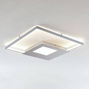 Lámpara LED de techo Anays policarbonato, angular