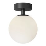 Astro Denver ceiling light, IP44, globe, glass