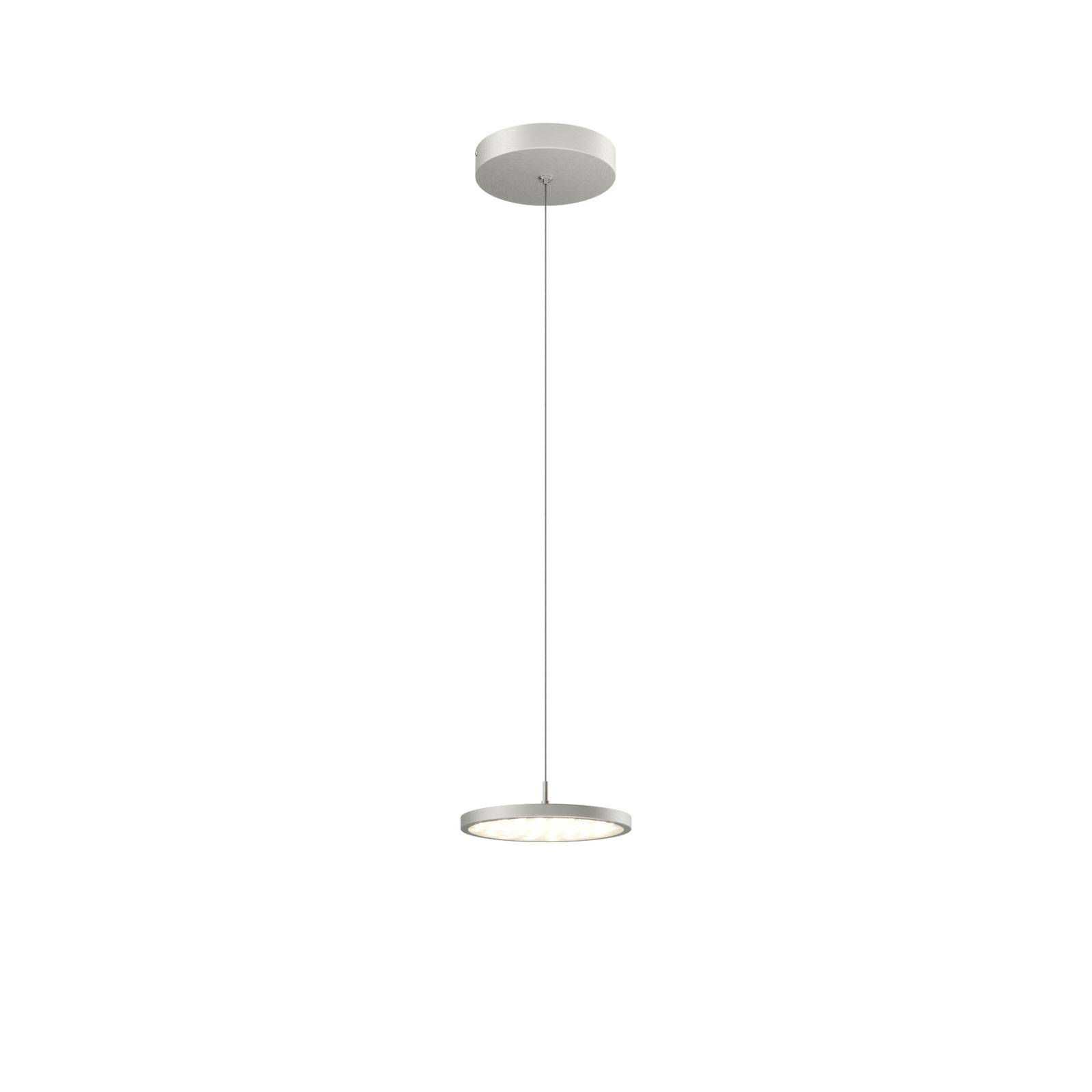 Rothfels Gion LED függő lámpa 1-izzós nikkel/tölgy