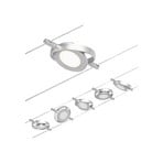 Wire RoundMac LED-Seilsystem, 5-flg. chrom - Paulmann