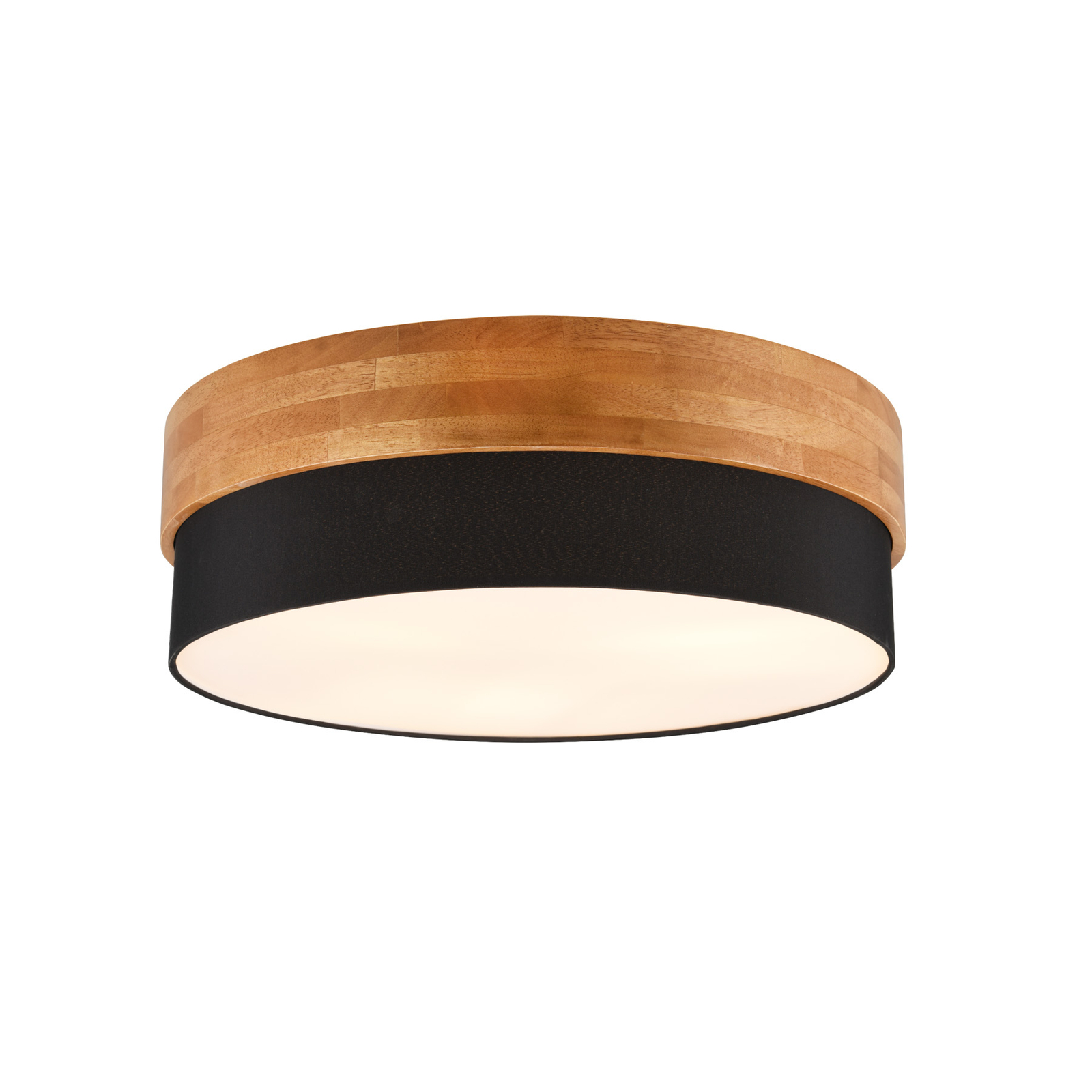 Seasons ceiling lamp wood/black Ø 50 cm
