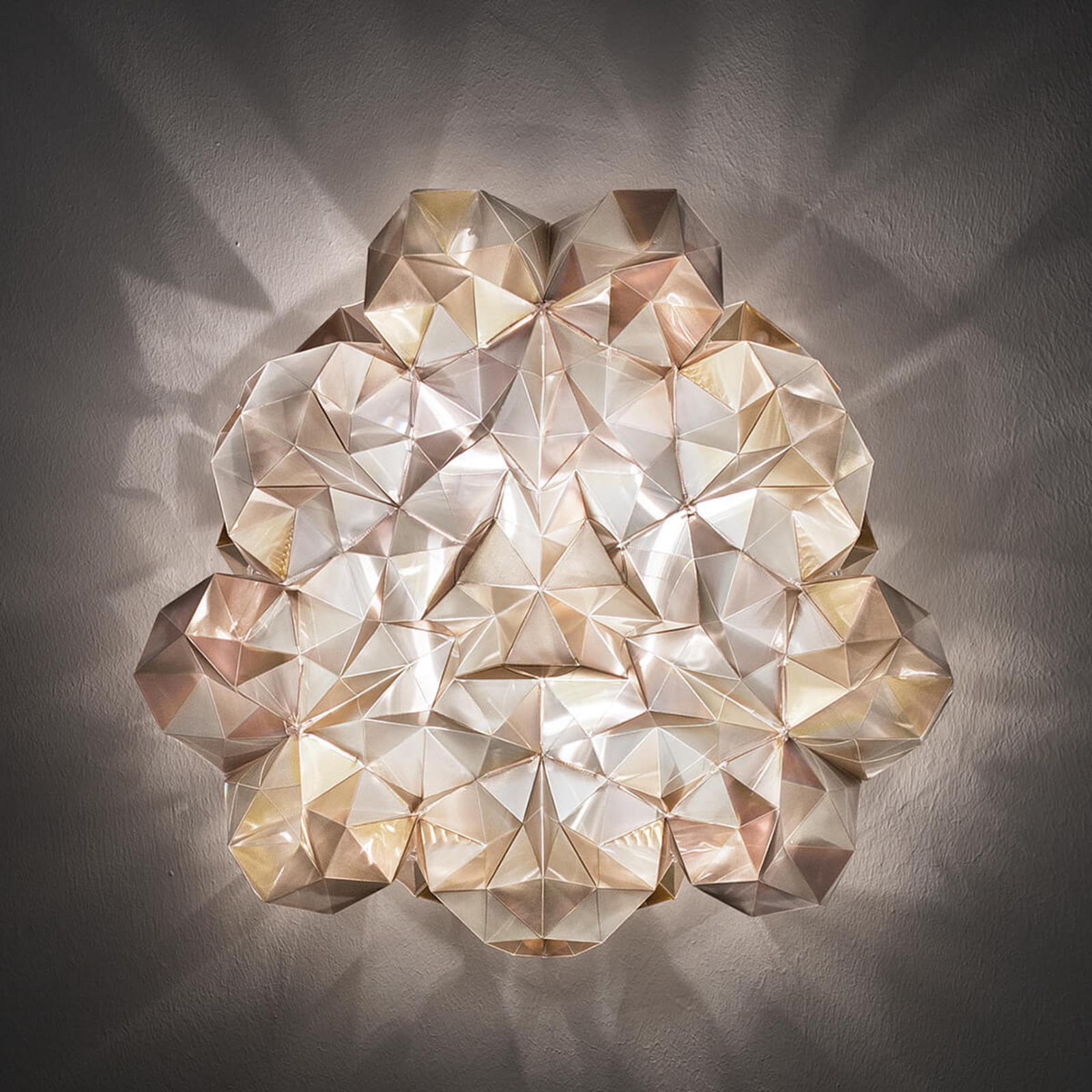 Slamp Drusa -  Designer-Deckenleuchte, creme