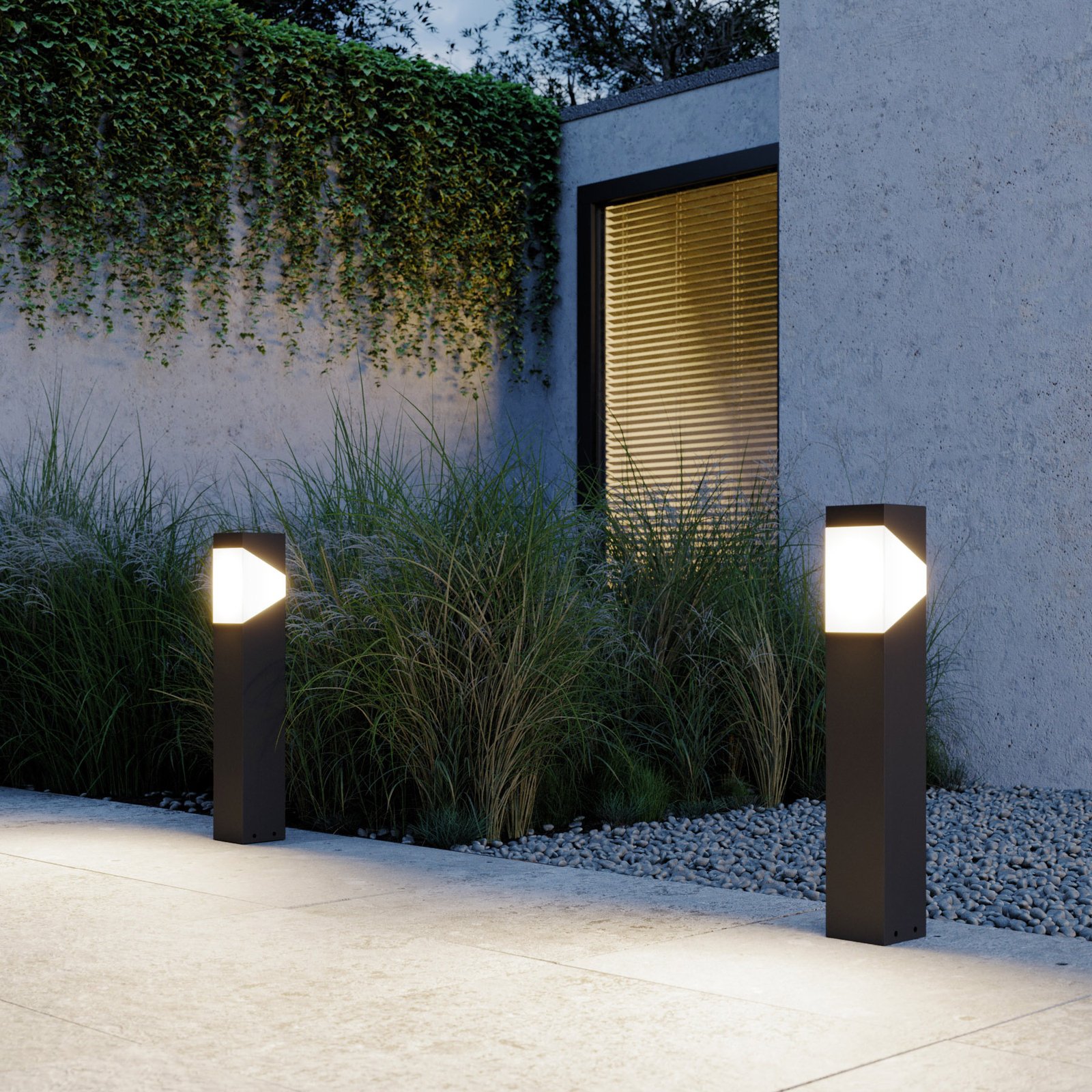 Kiran Buiten Tuinlamp H60 Graphite - Lucande