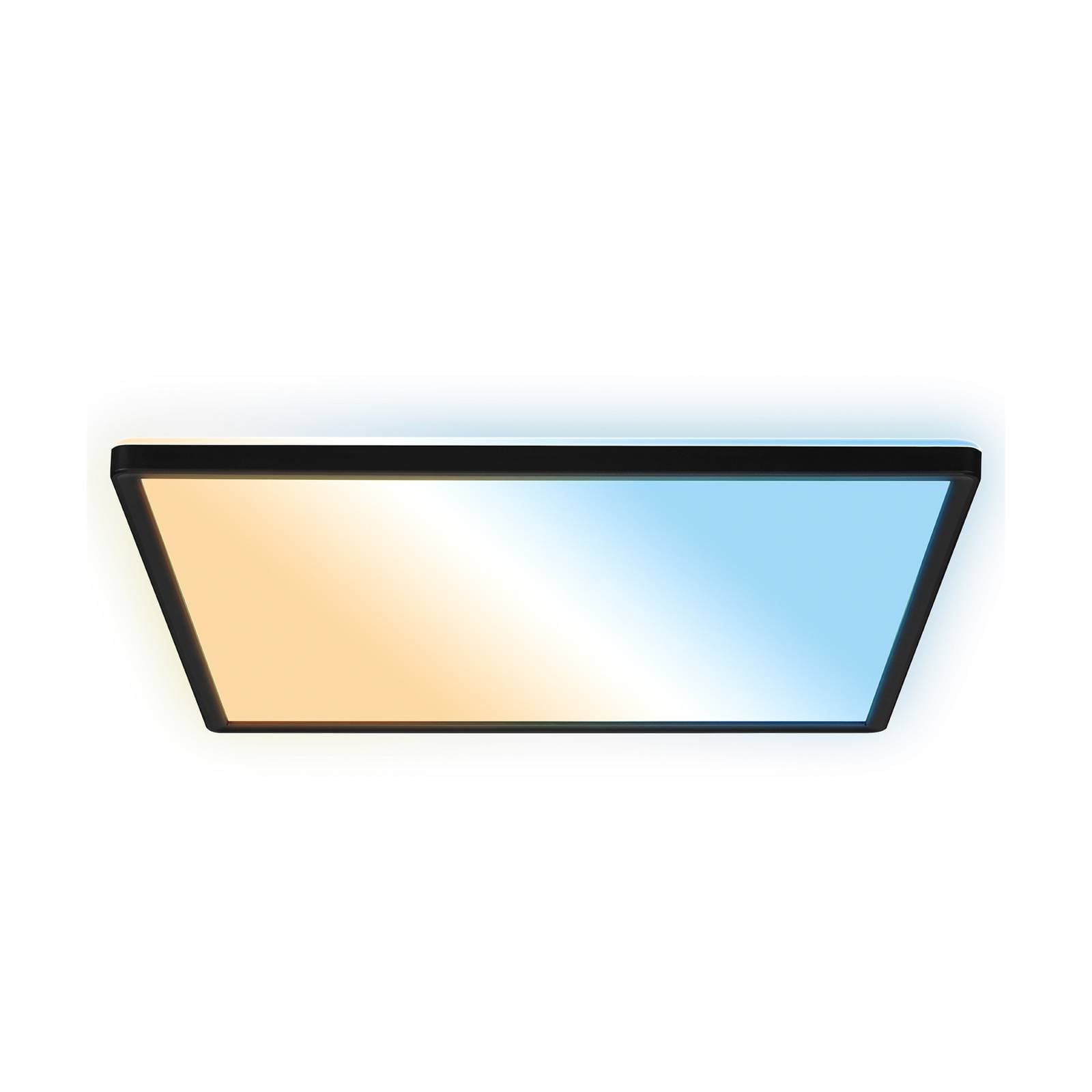 LED-Panel Shallow Remote CCT, 42 x 42 cm, schwarz, Backlight
