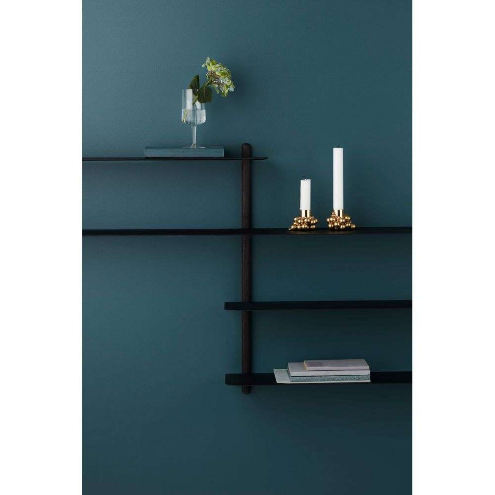 Nivo Shelf B Black Ash/Black - GEJST