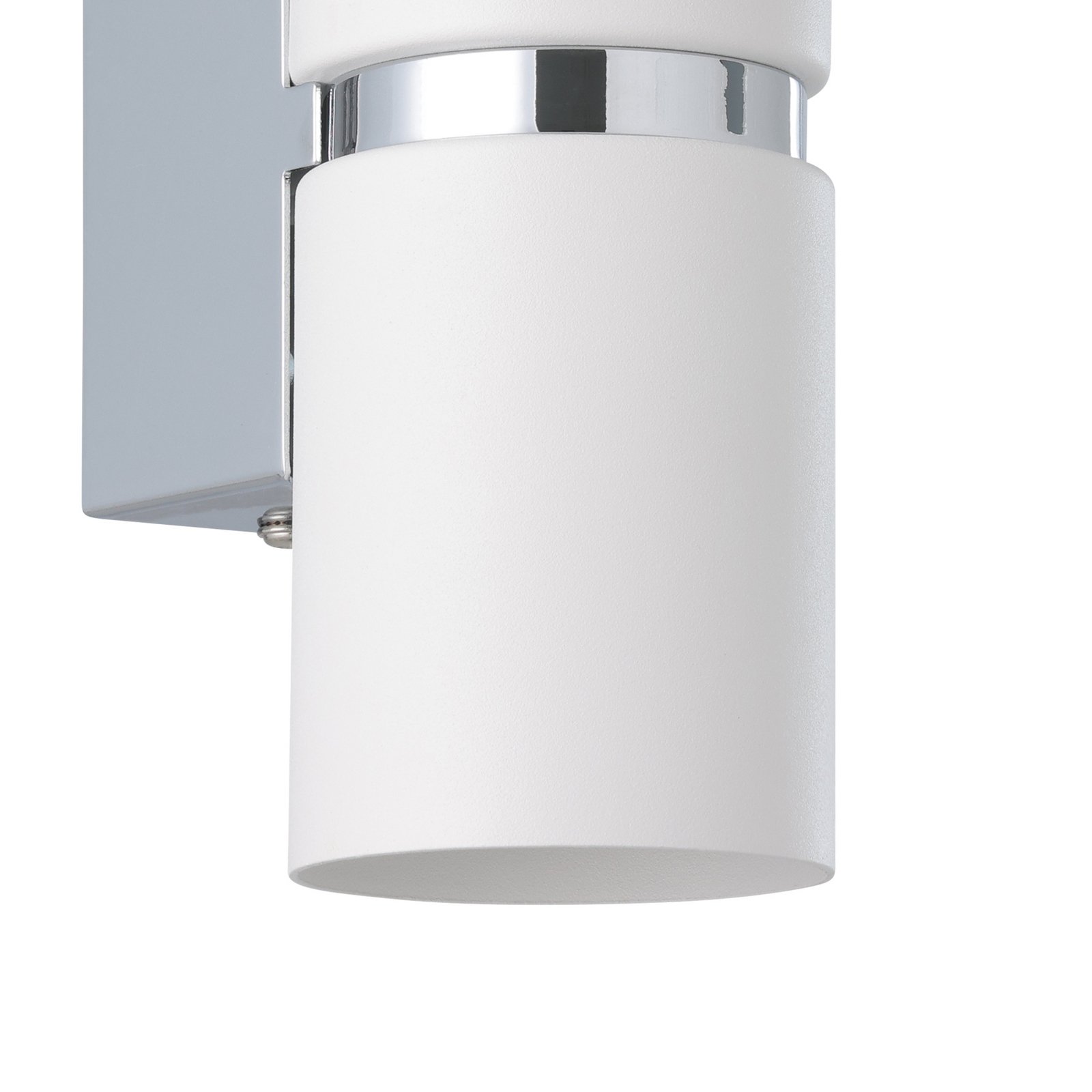 Passa két izzós LED fali lámpa, kerek, fehér