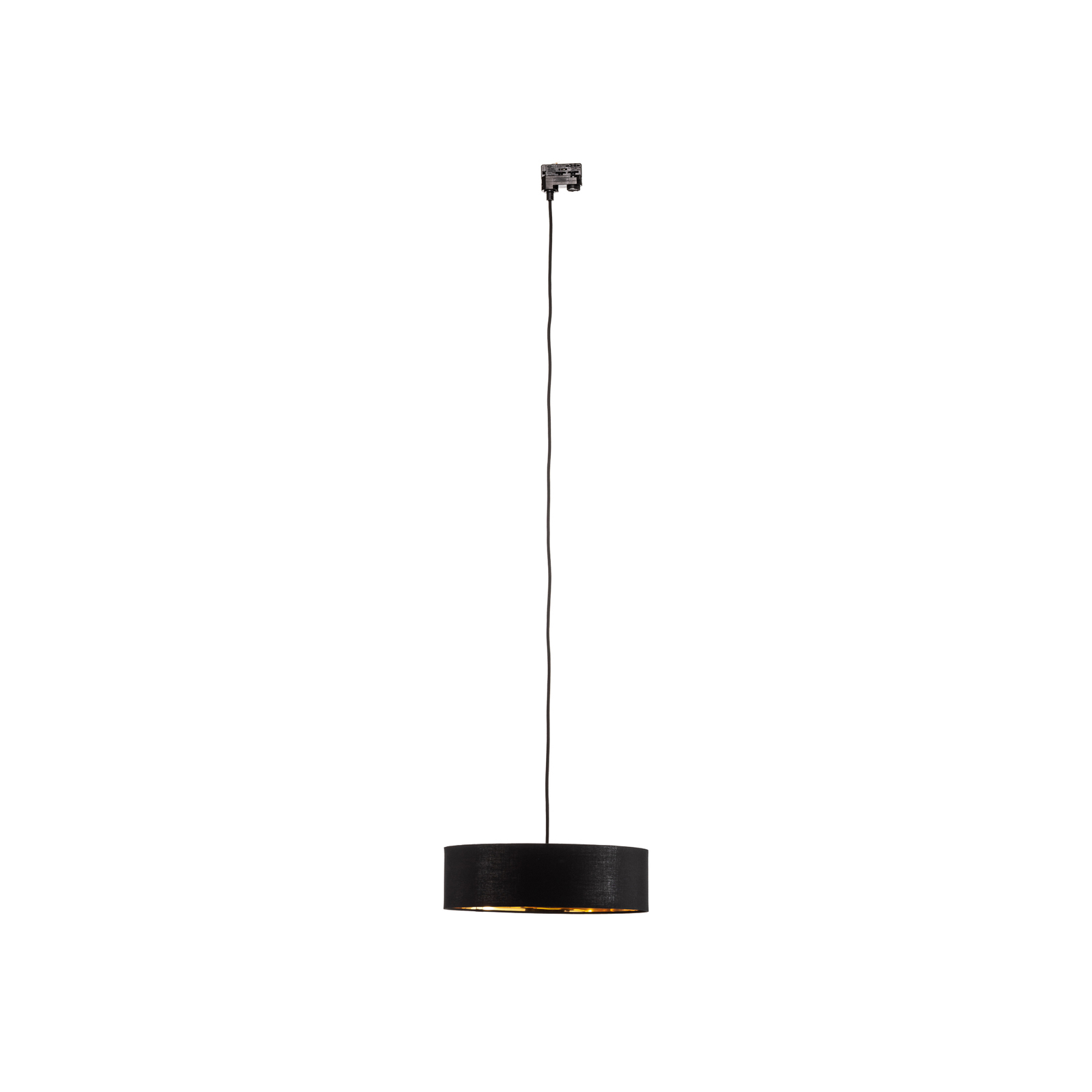 Arcchio Heleni hanglamp rail zwartgoud 40cm