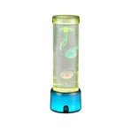 LED-bordlampe Medusa, plast, RGB, USB/nettadapter